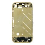 Middle Frame with Side Buttons for iPhone 4 Gold Ori R - Image 2