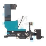 Charging Port Flex Cable with Headphone Jack Flex Cable for iPhone 5 Black Ori R - Image 2