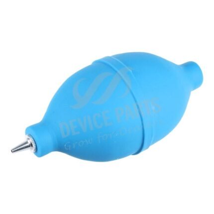 Short Nozzle Rubber Dust Air Blower Blue