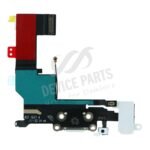 Charging Port Flex Cable with Headphone Jack Flex Cable for iPhone 5s White Ori - Image 2