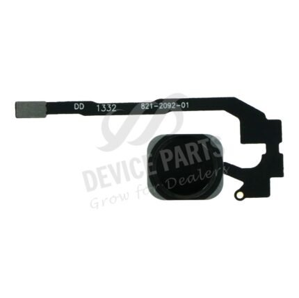 Fingerprint Sensor Flex Cable for iPhone SE/5s Black HQ