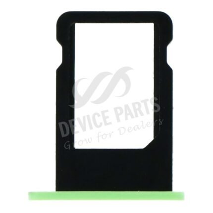 SIM Card Tray for iPhone 5c Single Card Version Green Ori