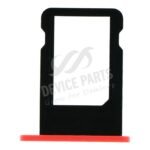 SIM Card Tray for iPhone 5c Single Card Version Red Ori
