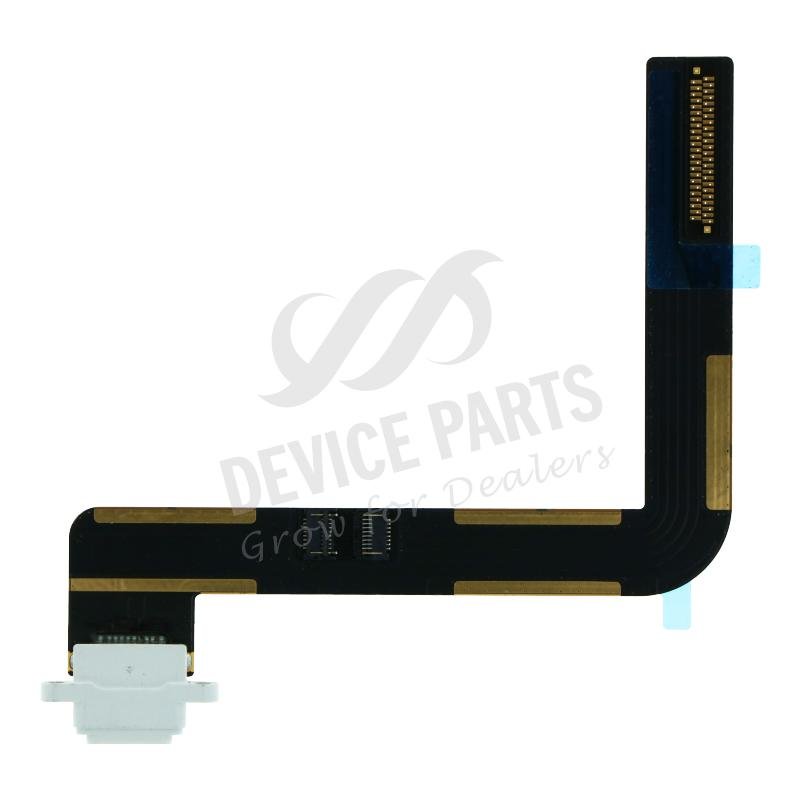 02030094_2104281252_1.jpg Charging Port Flex Cable for iPad Air/9.7 2017(5th)/9.7 2018(6th) White Ori - Image 1
