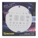 Mechanic UFO Series High Temperature Resistance Quare Round Hole BGA Reballing Steel Stencil for IPhone 16 Series - Image 2