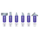 Mijing S6 Disassembly Blade Kit for CPU Tin Glue Cleaning/Phone Screen Stand Splitter