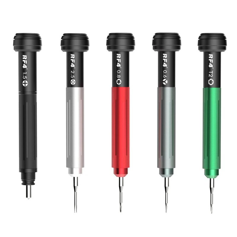 11720250416145558.jpg RF4 RF-SD60 2 in 1 Screwdriver & Back Glass Breaking Pen Kit for Mobile Phone Repair5Pcs in one Set - Image 1