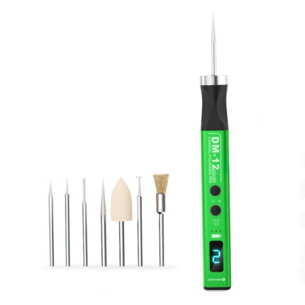 MiJing DM-12 Coaxial Polishing Pen with Grinding Heads*7