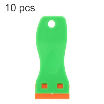 10pcs Double Edged Plastic Removing Stickers Glue Razor Scraper