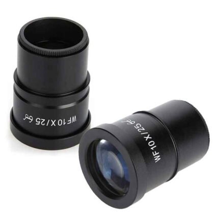 1 Pair 10X/25mm Microscope Eyepiece for Zoom Stereo Microscope