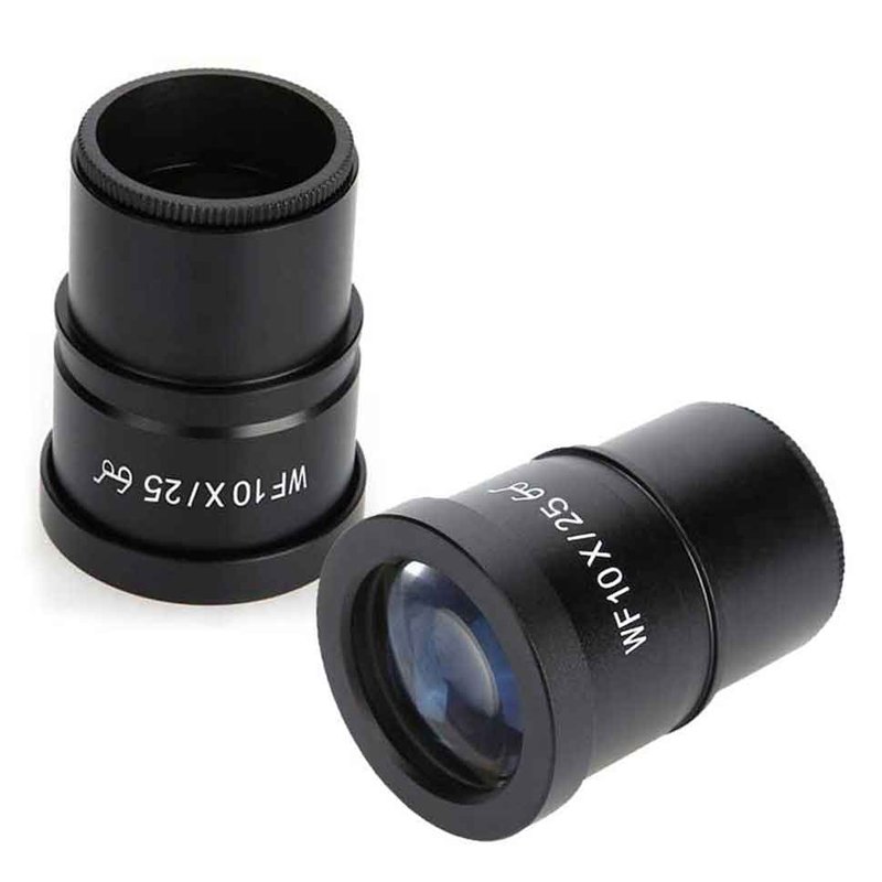 13920250519095139.jpg 1 Pair 10X/25mm Microscope Eyepiece for Zoom Stereo Microscope - Image 1