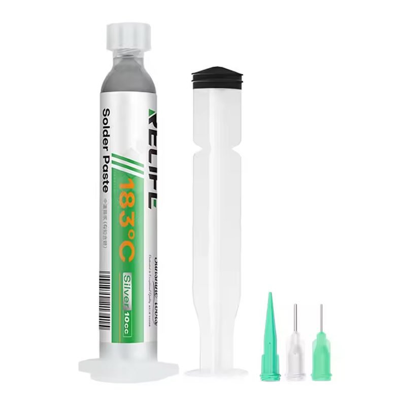 15320250614161351.jpg RELIFE HW21S 183? 10g No Clean Leaded Silver Medium Temperature Solder Paste - Image 1