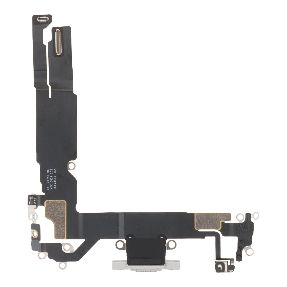 18520250528184345.jpg Charging Port Flex Cable with Charging Port Module for iPhone 16 White Ori R - Image 1