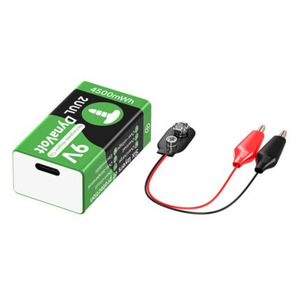 2UUL BT04 9V Electro-Release Alligator Clip with Battery