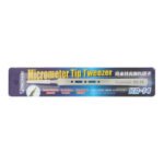 Mechanic KA-14 Non-magnetic Stainless Steel Sharp Hard Micron Extra Tip Tweezers - Image 2