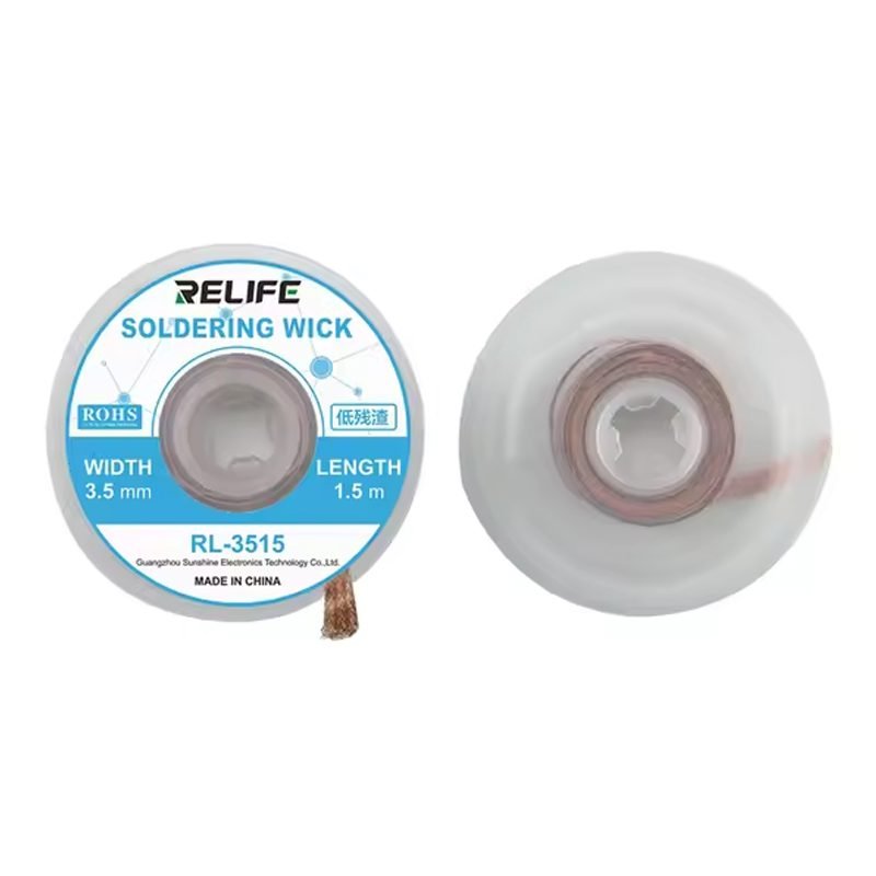 25120250307165248.jpg RELIFE RL-3515 3.5mm*1.5m Soldering Wick - Image 1