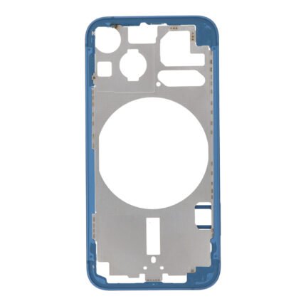 Middle Frame with Side Buttons + SIM Card Tray for iPhone 13 Mini 5.4" European Version Blue HQ