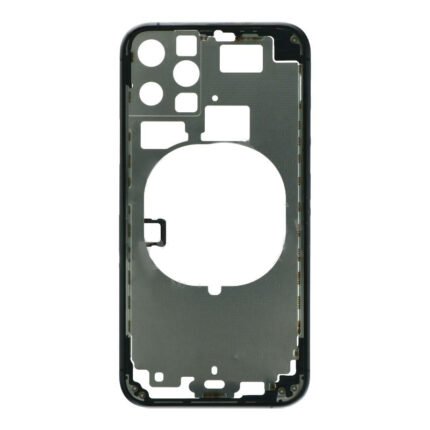 Middle Frame with Side Buttons + SIM Card Tray for iPhone 11 Pro Gray HQ
