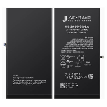 JC 3500mAh Battery + Battery Adhesive for iPhone 13 6.1" High Capacity Version + Diagnosable + Battery Health 100% OEM