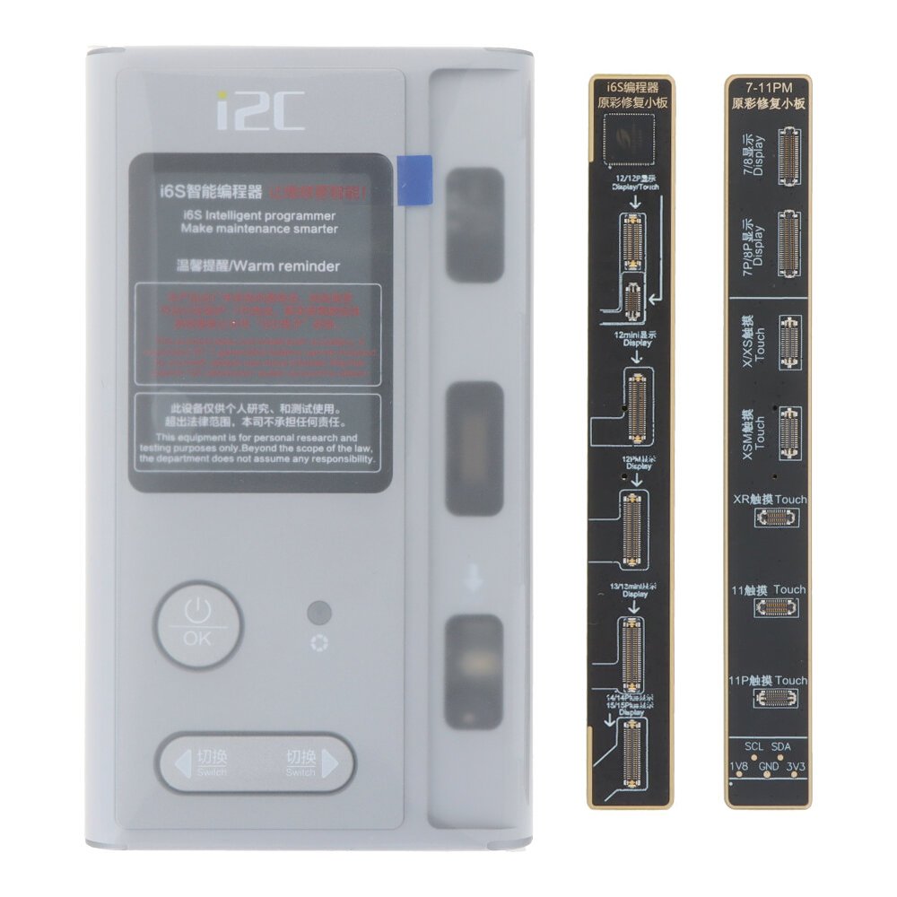 28320240203103501.jpg i2C I6s Intelligent Programmer with iPhone 7-11 Series Screen True Tone Board & iPhone 12/12Pro/12Mini/12Pro Max/13/13Mini/14/14Plus/15/15Plus Original/Third Party Screen True Tone Board - Image 1