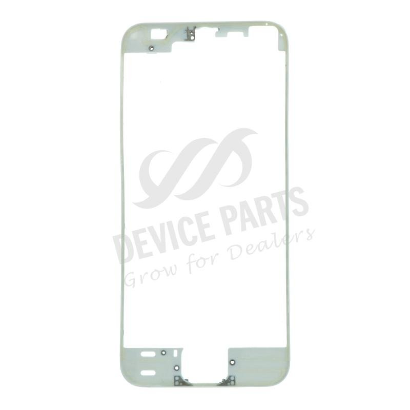 31010014_2104263390_1.jpg Touch Screen Frame with Adhesive for iPhone SE/5s White HQ - Image 1