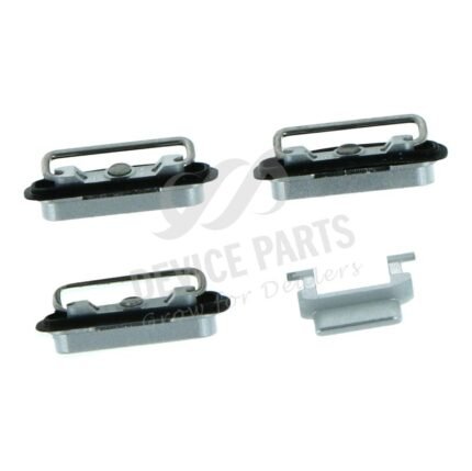 Power Volume Mute Buttons Keys Side Buttons for iPhone 6 Plus Silver Ori 4pcs in one set