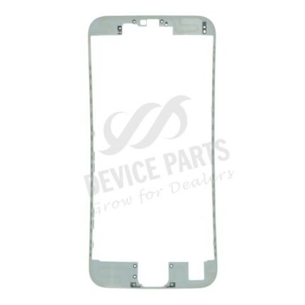 Touch Screen Frame with Hot Glue for iPhone 6S White OEM