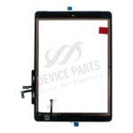 Touch Screen + Touch Screen Adhesive with Home Button Flex Cable for iPad Air Black OEM - Image 2