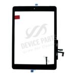 Touch Screen + Touch Screen Adhesive with Home Button Flex Cable for iPad Air Black OEM