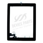 Touch Screen + Touch Screen Adhesive with Home Button Flex Cable for iPad 2 Black OEM