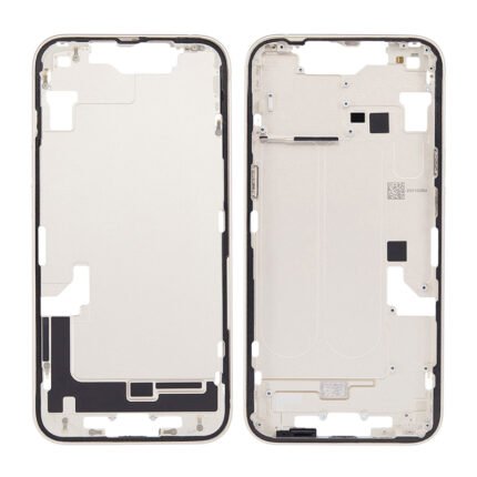 Middle Frame with Side Buttons for iPhone 14 A2649 USA Version Starlight OEM