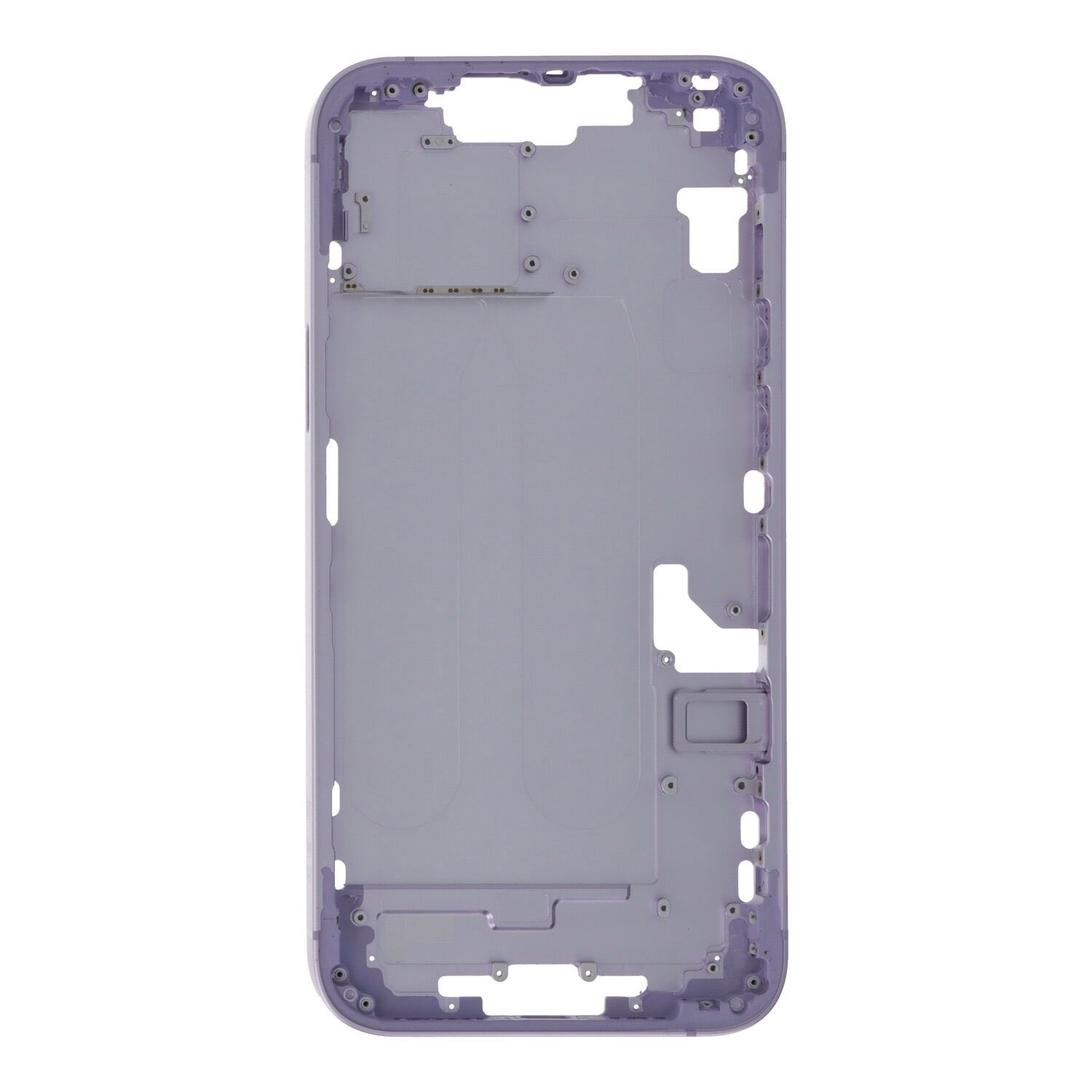 35520240428092627.jpg Middle Frame with Side Buttons + SIM Card Tray for iPhone 14 Plus A2886/A2885/A2888/A2887 European Version Purple HQ - Image 1