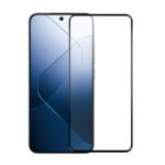 Silk Screen Full Screen Tempered Glass Screen Protector for Xiaomi 14 Black