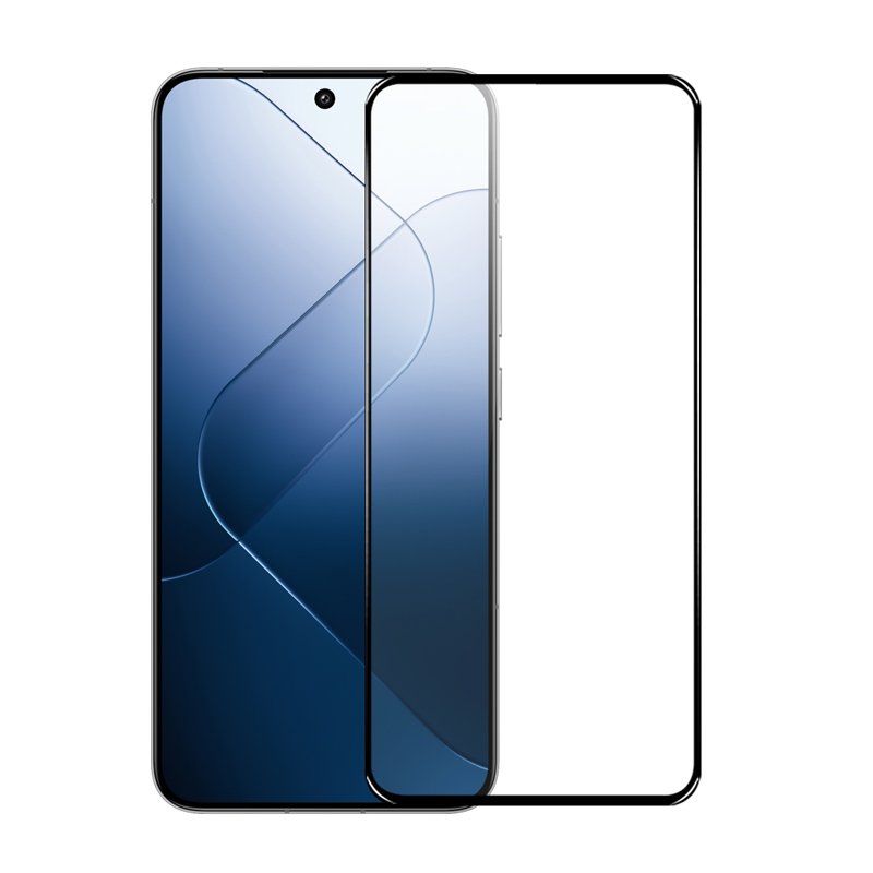 38820240430140037.jpg Silk Screen Full Screen Tempered Glass Screen Protector for Xiaomi 14 Black - Image 1