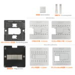 Amaoe 0.12MM Middle Frame Reballing Platform with Steel Mesh for iPhone X-11P