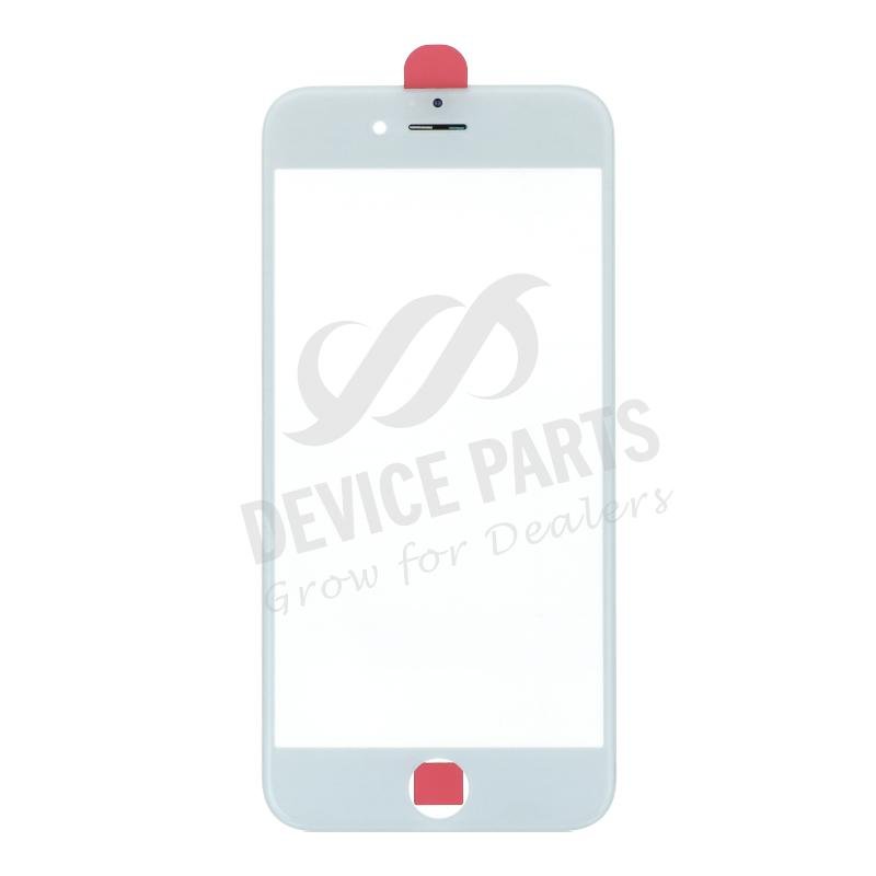 3p993585_2104271188_1.jpg Glass Lens With Frame for iPhone 6 White OEM - Image 1