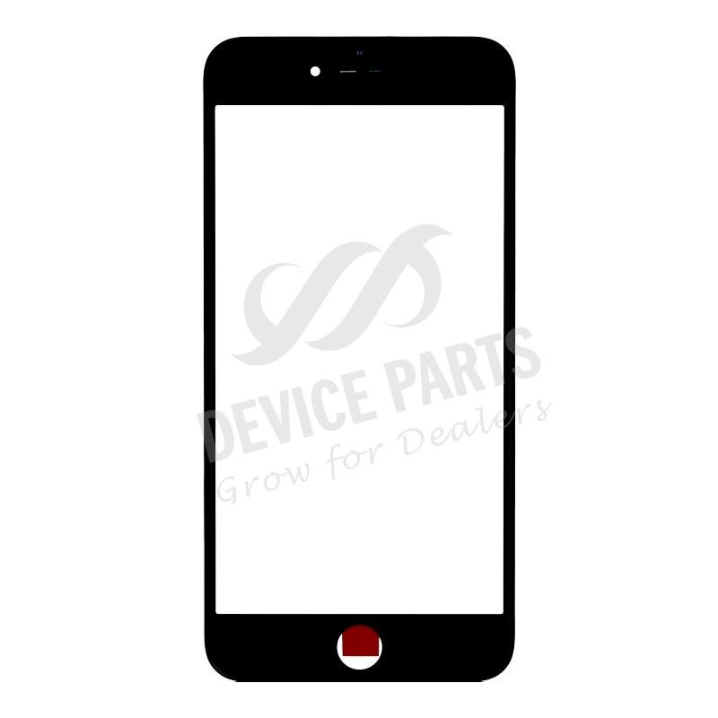 3p993586_2104278357_1.jpg Glass Lens With Frame for iPhone 6 Plus Black OEM - Image 1