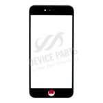 Glass Lens With Frame for iPhone 6S Plus Black OEM