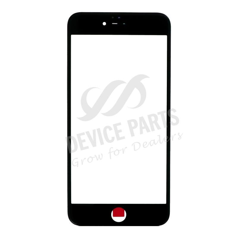 3p993590_2104272189_1.jpg Glass Lens With Frame for iPhone 6S Plus Black OEM - Image 1