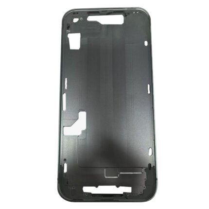 Middle Frame with Side Buttons + SIM Card Tray for iPhone 16e European Version Black OEM