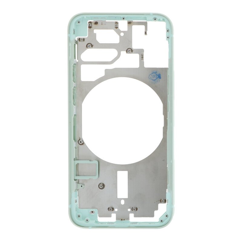 46820240428094930.jpg Middle Frame with Side Buttons + SIM Card Tray for iPhone 12 Mini European Version Green HQ - Image 1