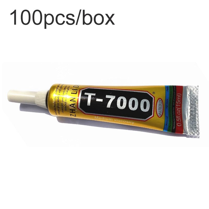 47120240711134448.jpg 100Pcs Zhanlida 15ml T7000 Multi-purpose Adhesive for LCD Glass Frames Black - Image 1