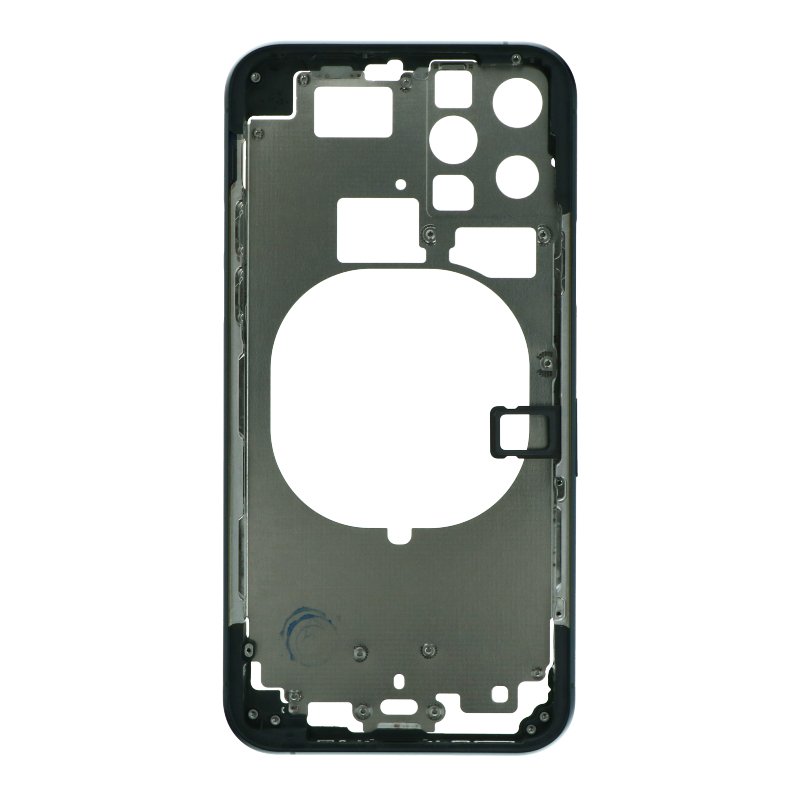 49220240428094548.jpg Middle Frame with Side Buttons + SIM Card Tray for iPhone 11 Pro Green HQ - Image 1