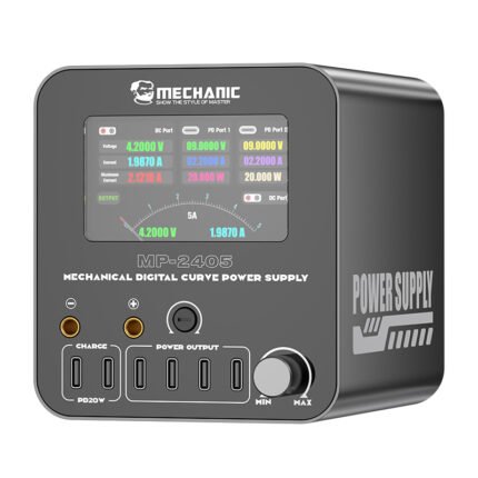 Mechanic MP-2405 120W Three-channel Digital Adjustable Linear DC Power Supply EU Plug