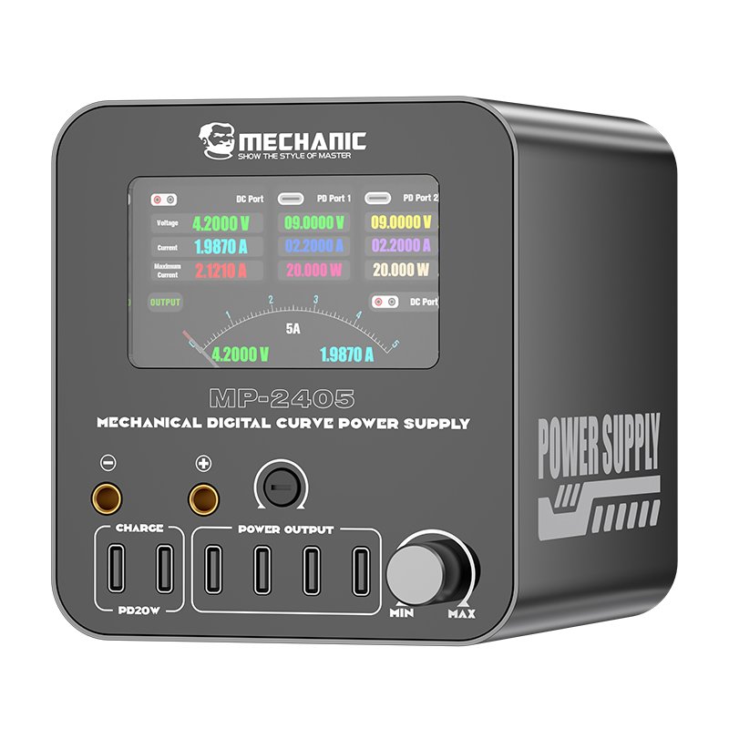 49820250328130951.jpg Mechanic MP-2405 120W Three-channel Digital Adjustable Linear DC Power Supply EU Plug - Image 1