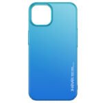 X-level Gradient Colorful Series PC Case for iPhone 15 Blue