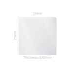 10Pcs REPAIR MAN 0.03mm Stainless Steel LCD Screen Back Cover Dismantling Sheet - Image 2