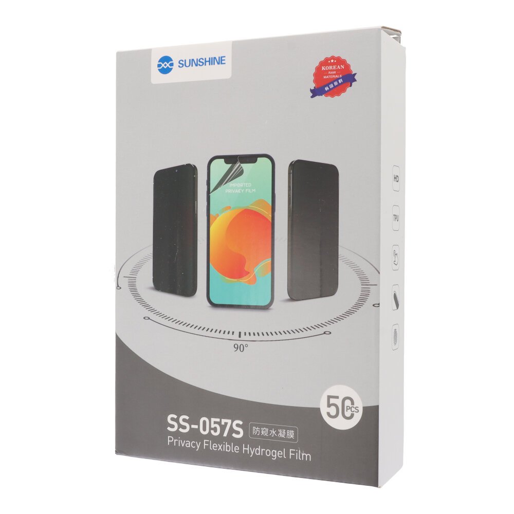 56120240418094309.jpg 50Pcs SUNSHINE SS-057S Anti-peeping Film Flexible Hydrogel Film Phone - Image 1