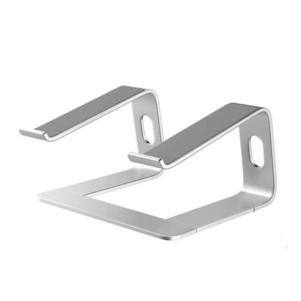 Detachable Ergonomic Aluminum Raised Laptop Stand for 10-17.3 inch Laptops Silver