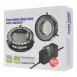 Mechanic LS720+ Ultra High Lumen Adjustable Microscope Polarized Ring Lamp for Remover Glare Black - Image 2